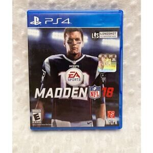 Madden NFL 18, PlayStation 4, (2017), EA Sports, TESTED, WORKING